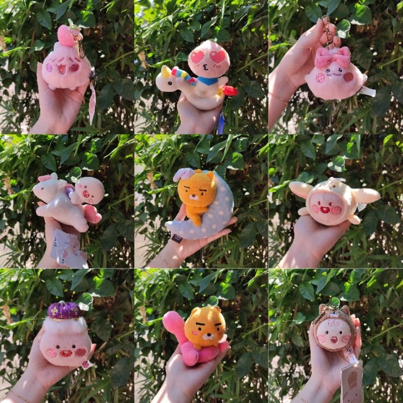 Boneka Kakao Friends / Gantungan Kunci Boneka Kakao Friends / Keychain Apeach Ryan Little Friends OR