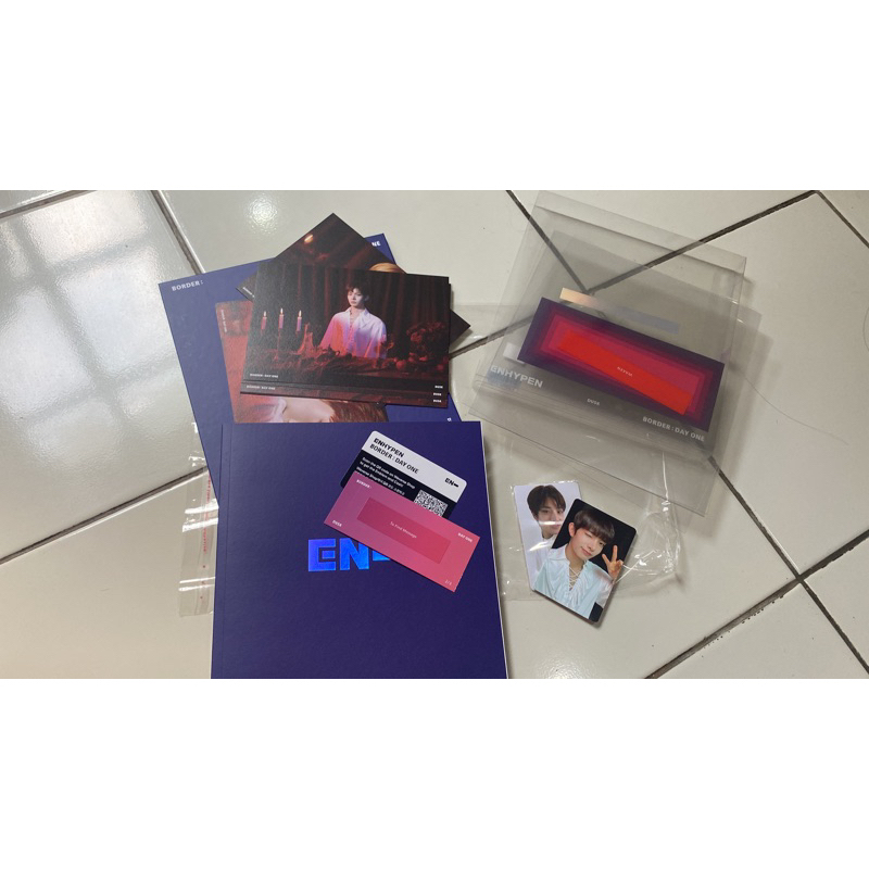 enhypen border carnival dusk ver pc jake heesung