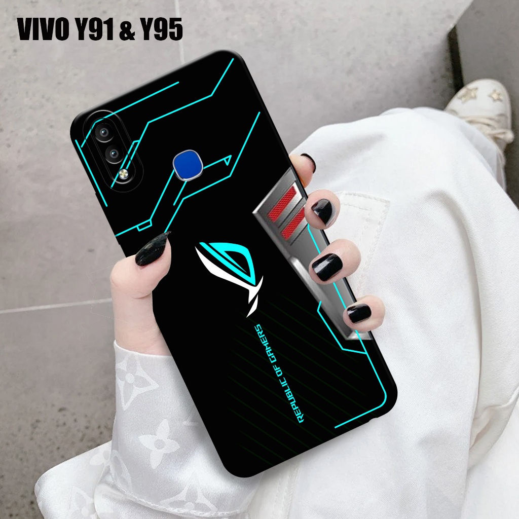 VIVO Y91 & Y95 - Softcase VIVO Y91 & Y95 - Case Pro Camera VIVO Y91 & Y95 - GAMING  Case - Casing Hp