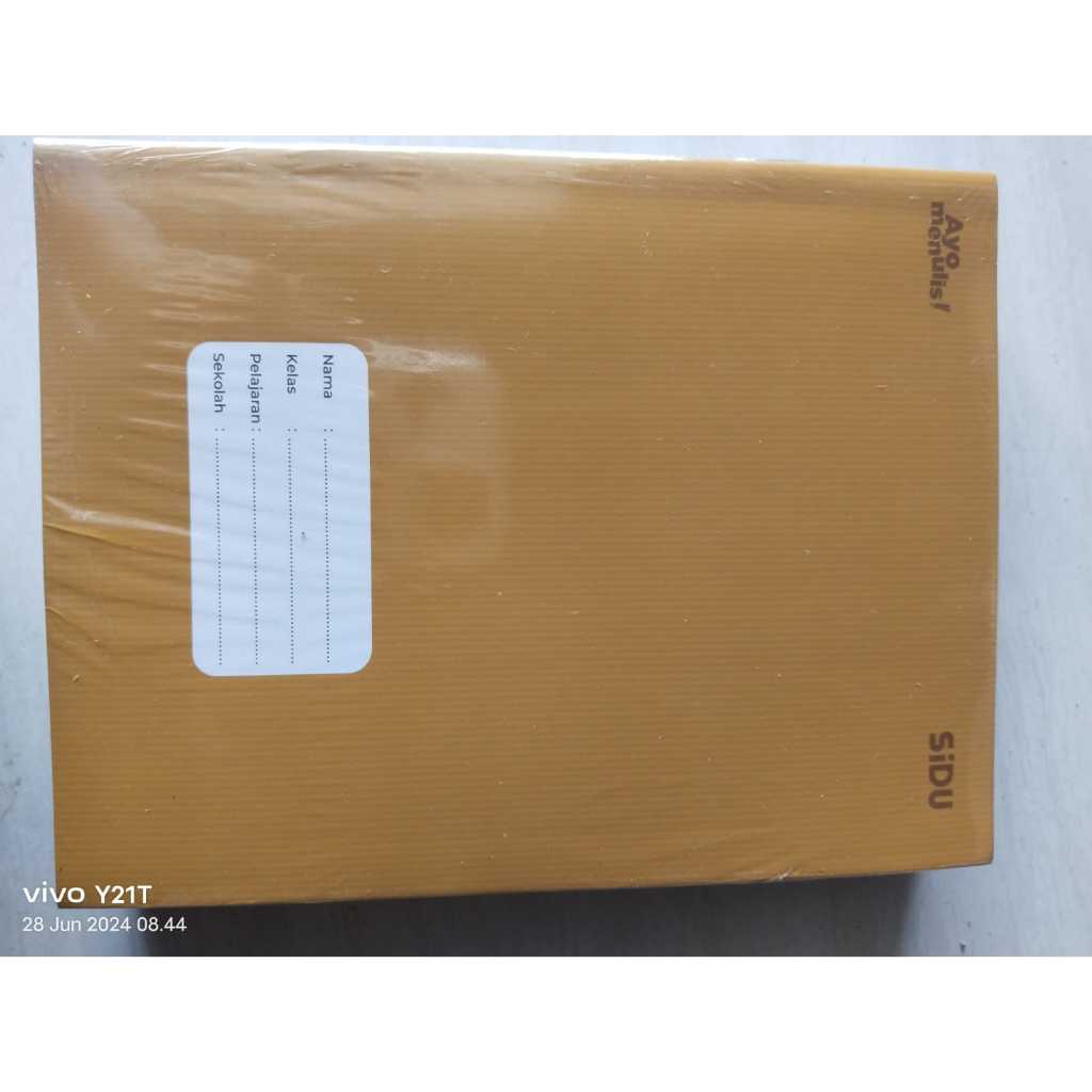 

1 Pack Buku Tulis Sidu/Okey Kraft 40 Sampul Coklat