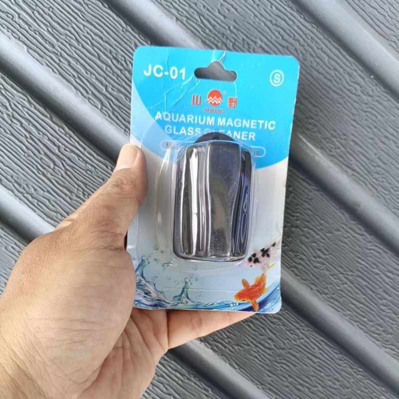 sikat magnet pembersih kaca 5mm aquarium
