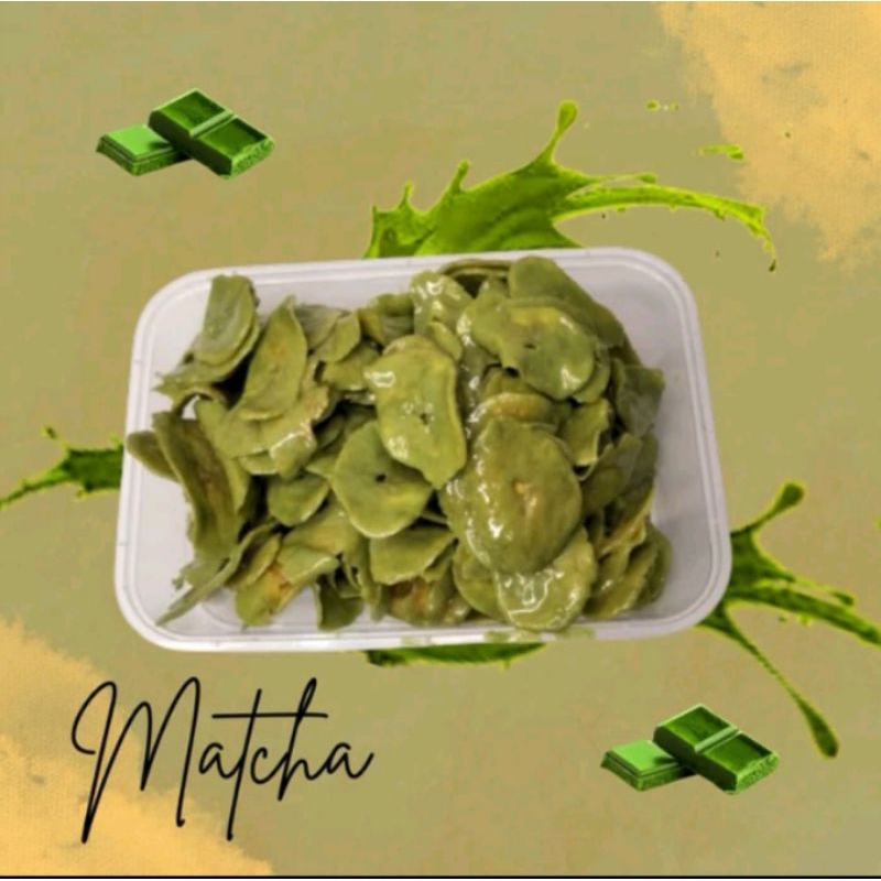 

KERIPIK PISANG LUMER MATCHA