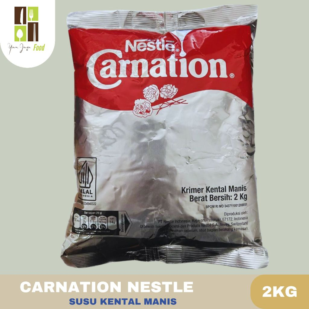 

Carnation Krimer Susu Kental Manis SBC Kemasan Bantal 2 Kg