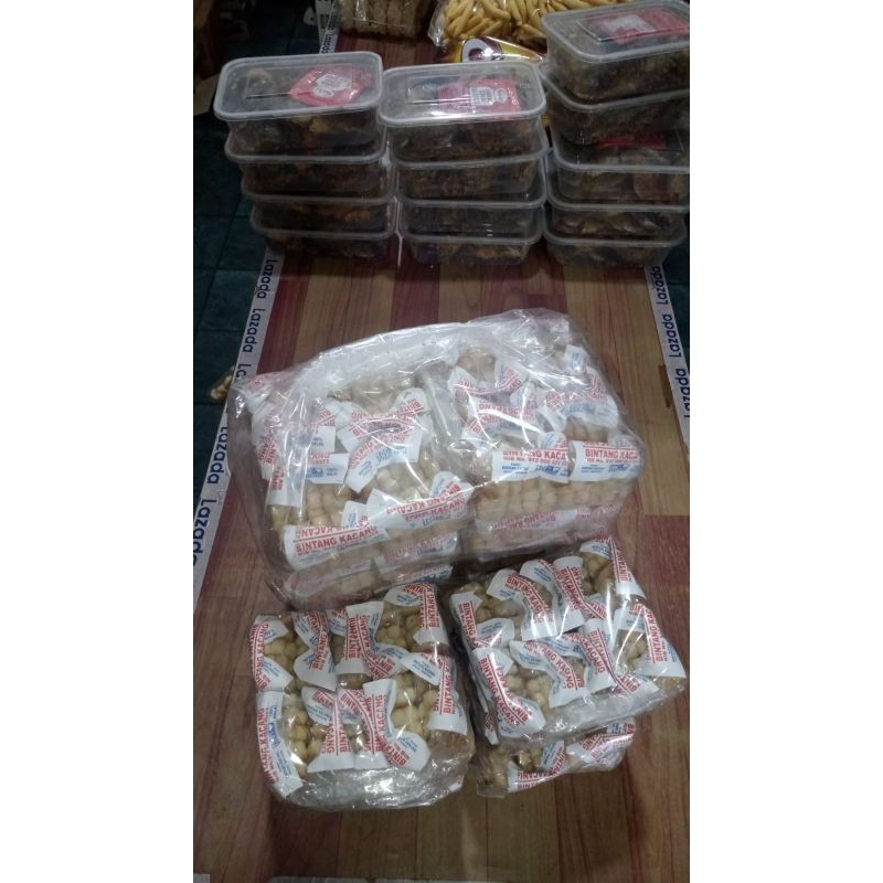 

kue kacang bintang mini 1 pack isi 10 bungkus