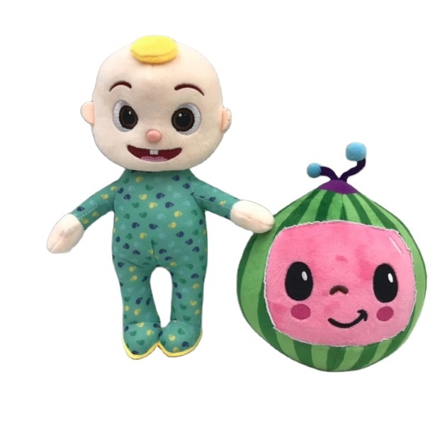 Boneka Semangka Bayi Lucu Animasi Anak Kartun Melon Buah Coco