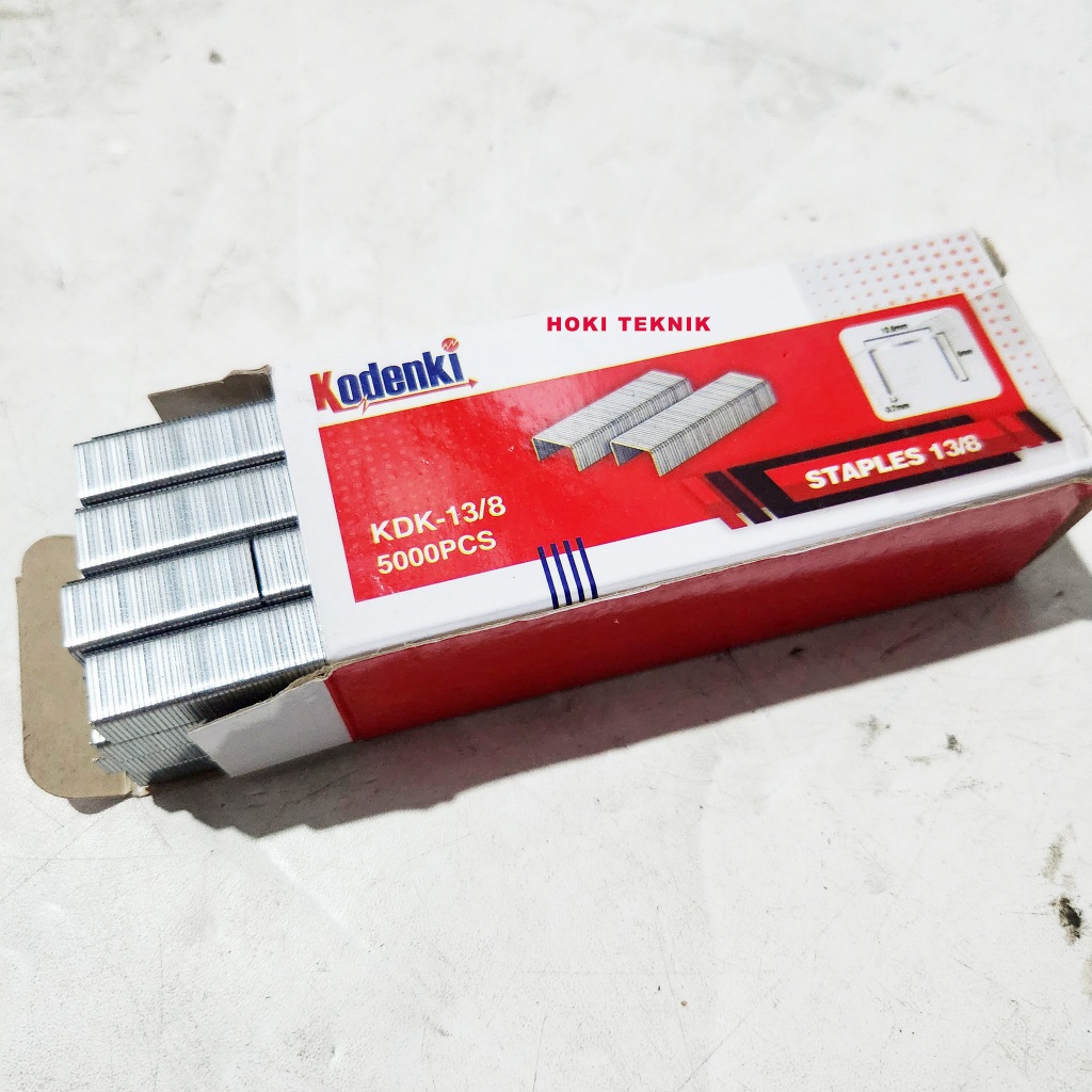 

Isi Staples 13/8 (8mm) Refill Stapler Gun