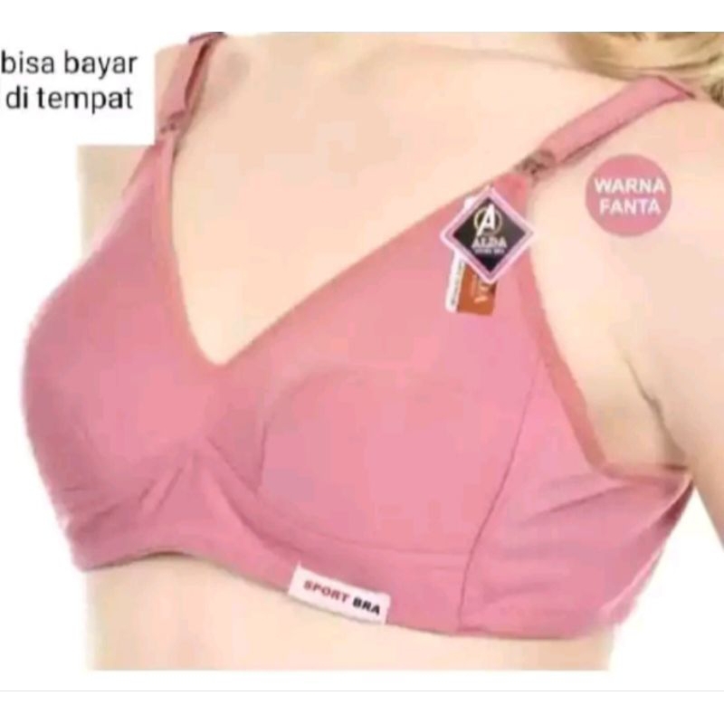 GROSIR (12pcs) Sport bra wanita, 1lusin bh sport