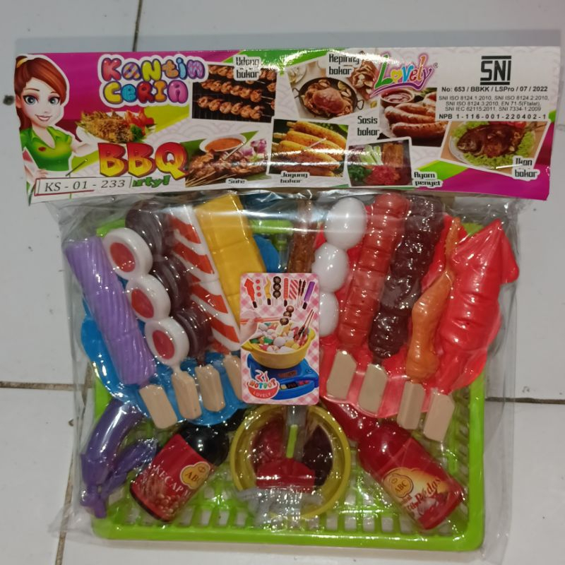 Terbaru Mainan Masakan Anak Sate