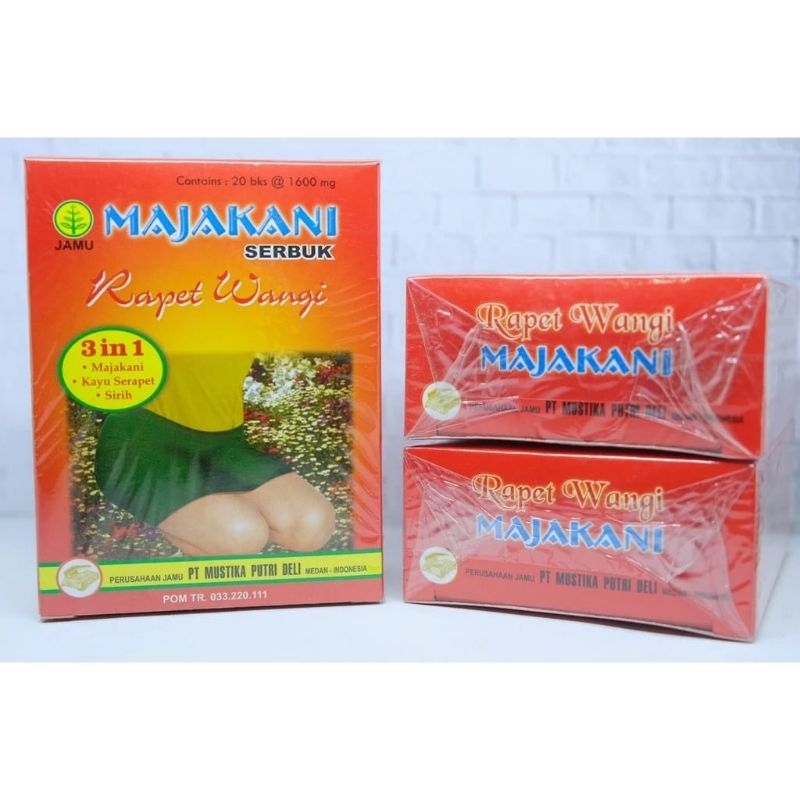 Jamu Serbuk Manjakani Rapet Wangi - Mustika Putri Deli (Untuk Wanita)