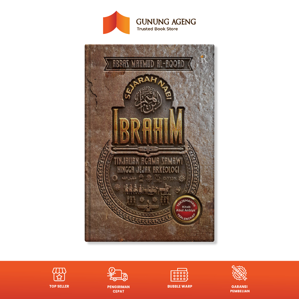 Turos Pustaka - SEJARAH NABI IBRAHIM ( HC ) - Abbas Mahmud al-Aqqad