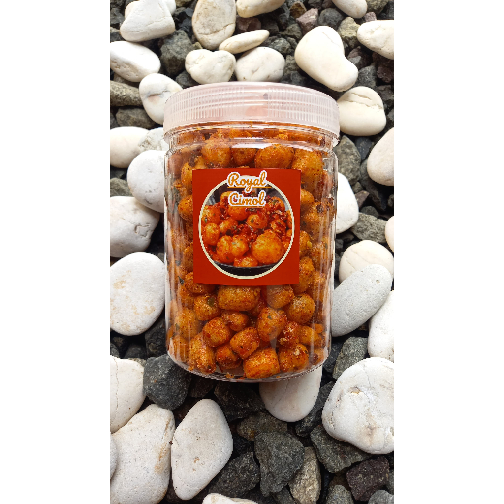 

cimol pedas daun jeruk toples 300gr