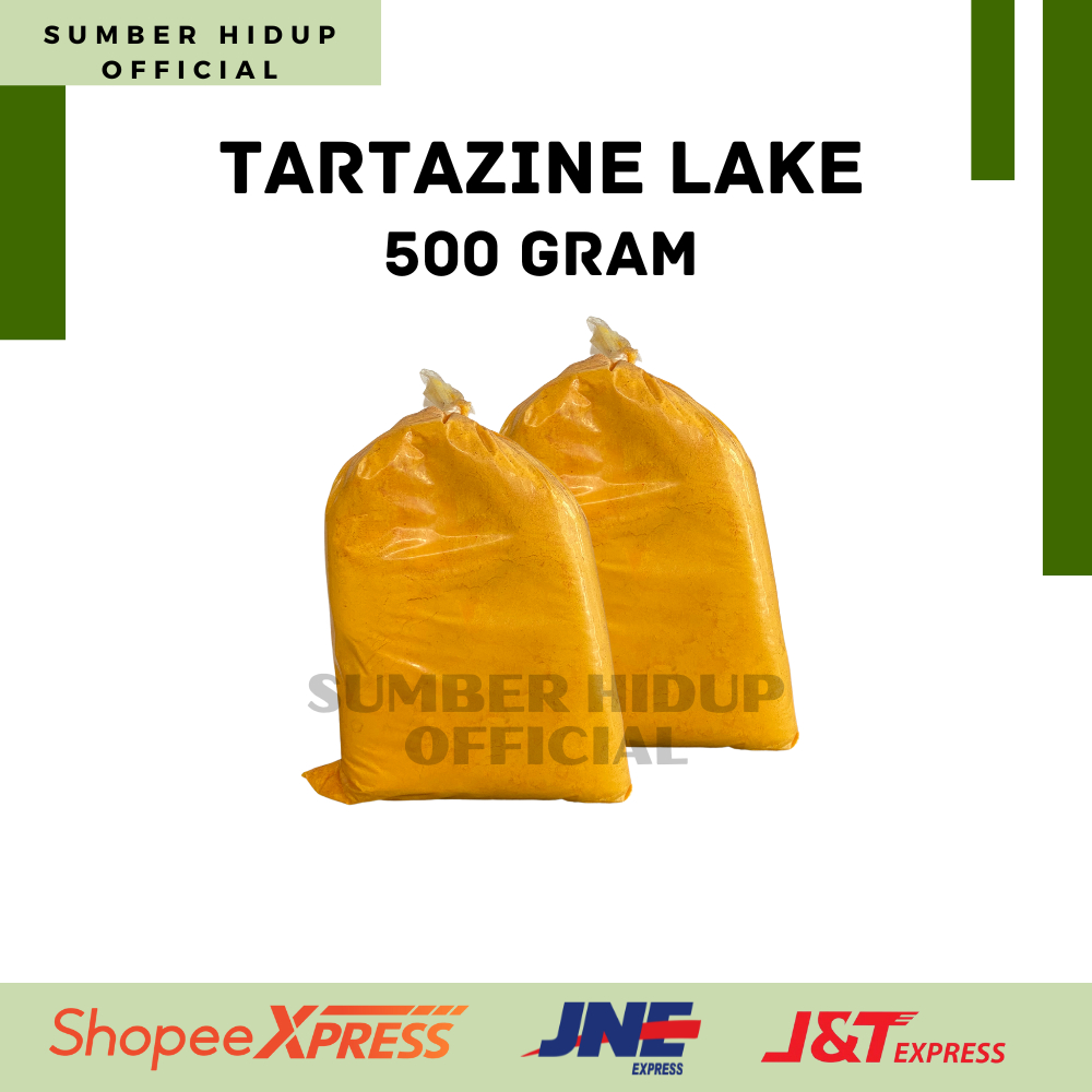 

PEWARNA BUBUK TARTRAZINE LAKE / TATRASIN KEMASAN 500 GR
