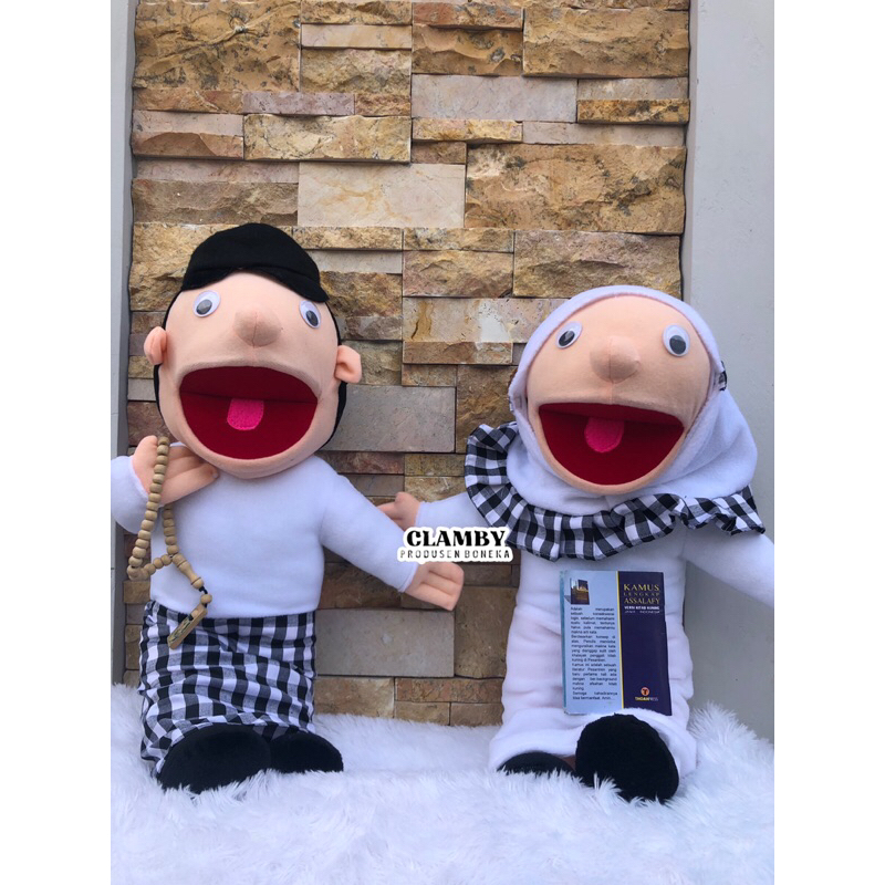 Boneka santri Boneka Muppet Santri Perempuan | Puppet Santri Puteri Pondok Pesantren