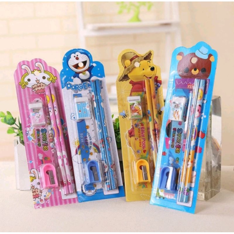 

5 In 1 Set Alat Tulis