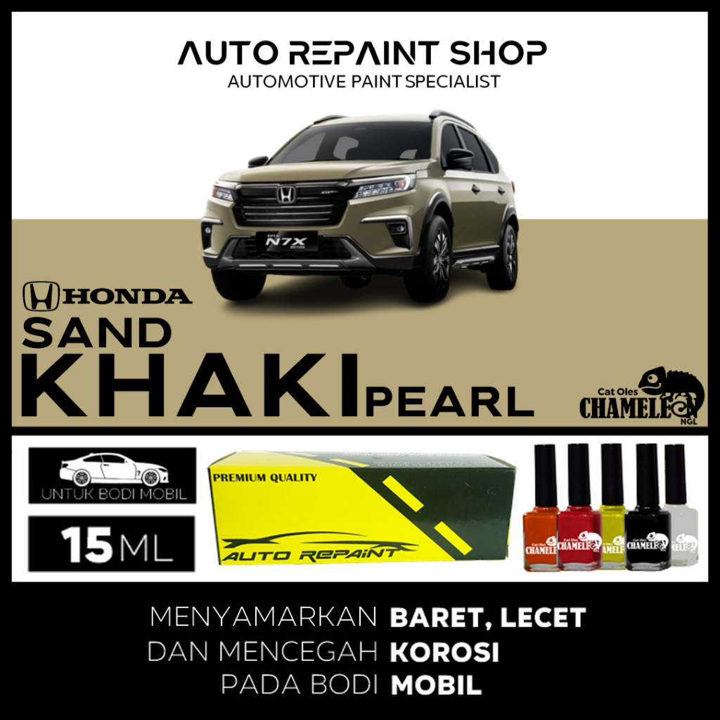 Cat Oles Honda Sand Khaki Pearl Automotive Paint CHAMELEON NGL