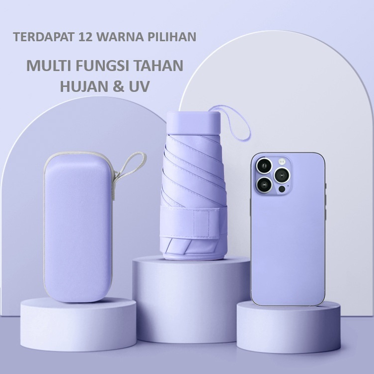 Payung Lipat Otomatis Buka Lipat - Payung Anti UV Payung Tabir Surya Payung Otomatis Kualitas IMPORT
