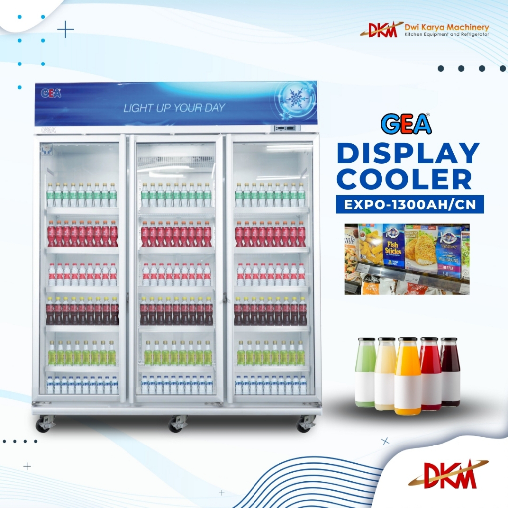 DISPLAY COOLER GEA EXPO-1300 AH/CN / SHOWCASE 3 PINTU