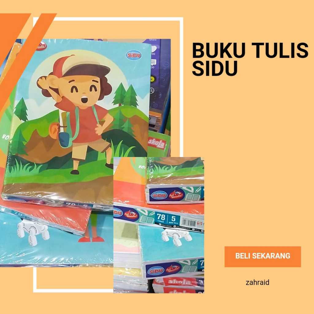 

Buku Tulis Sidu 78 Lembar Isi 5 Buku / Buku Tulis Sinar Dunia Buku Sekolah Kualitas Tebal