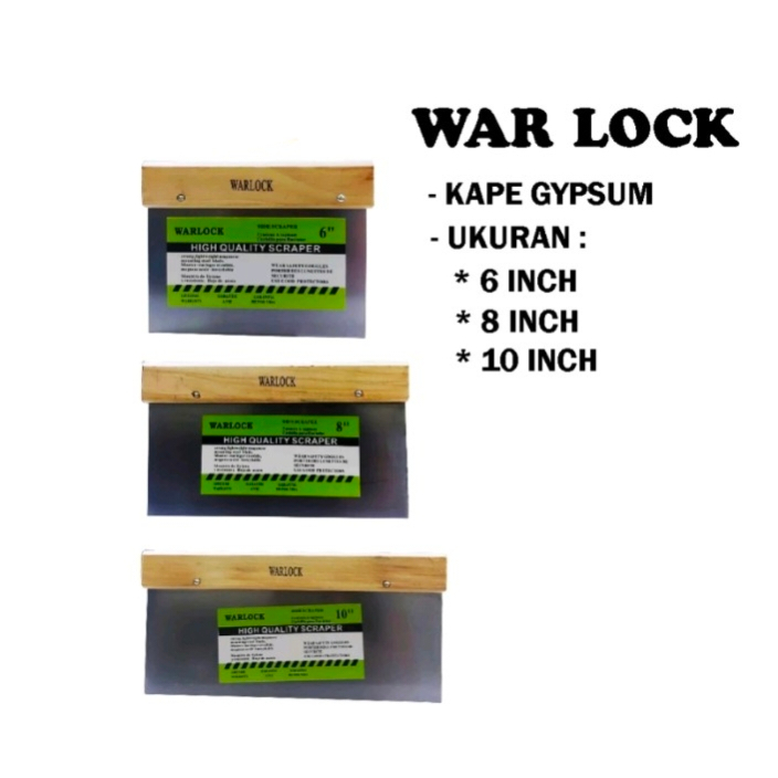 KAPE GYPSUM 6" 8" 10" JUCO- KAPE GYPSUM GAGANG KAYU