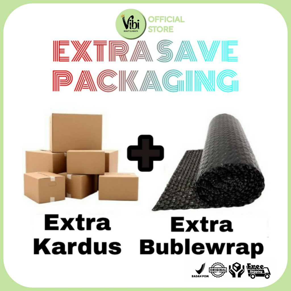 

Extra Save Packaging Extra Kardus & Extra Bublewrap Untuk Packing Lebih Aman