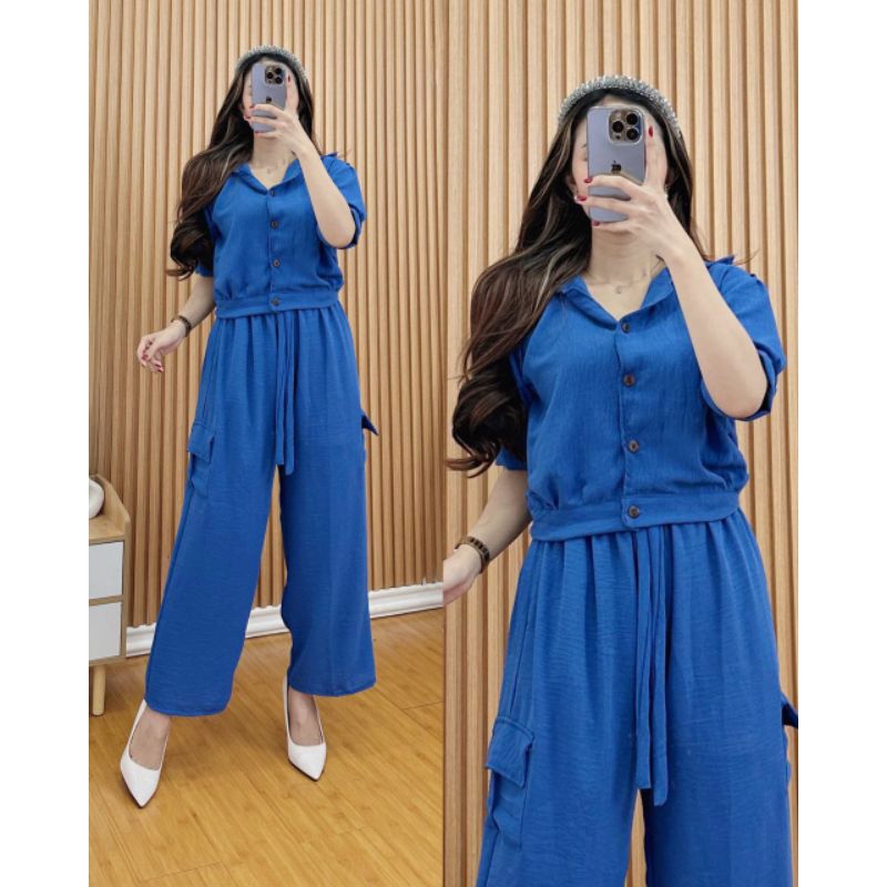 Gween cargo one set terbaru/one set wanit terbaru/one set wanita kekinian/one set wanita murah/one s