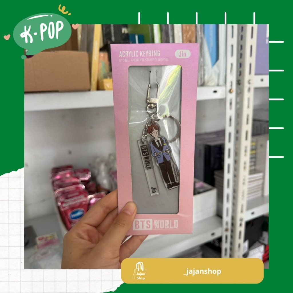 BTS World Acrylic Keyring - Jin