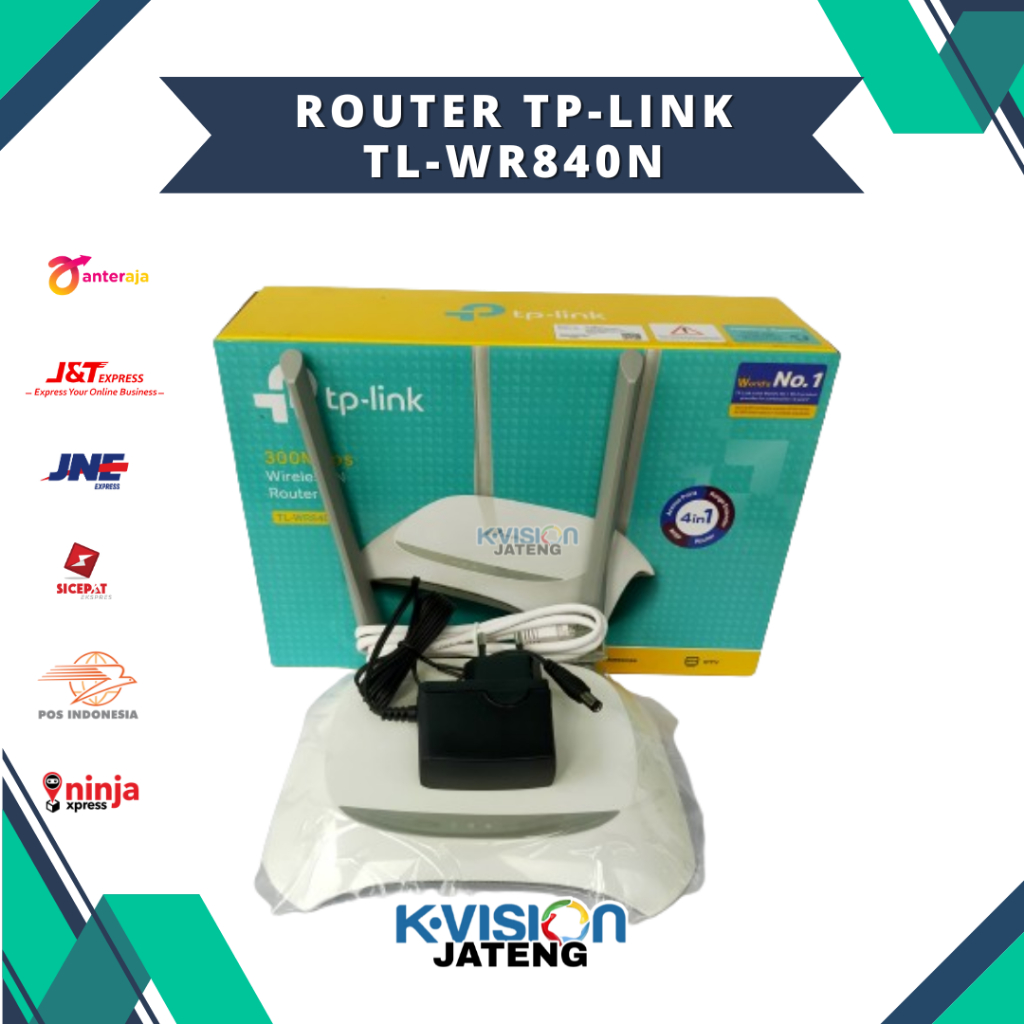 ROUTER TP-LINK TL-WR840N ORIGINAL TERBARU