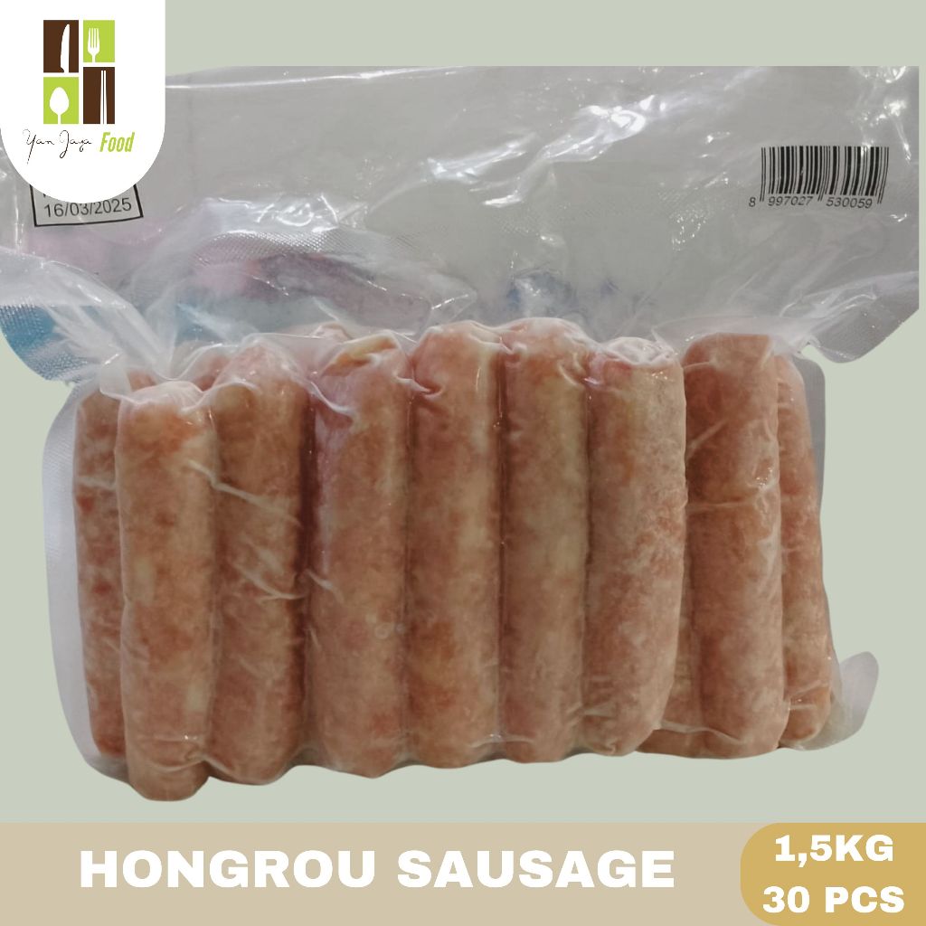 

Hongrou Saussage / Lapchionng Ayam / Sosis Ayam Taiwan / Halal / Kemasan 1,5 Kg isi 30 PCS