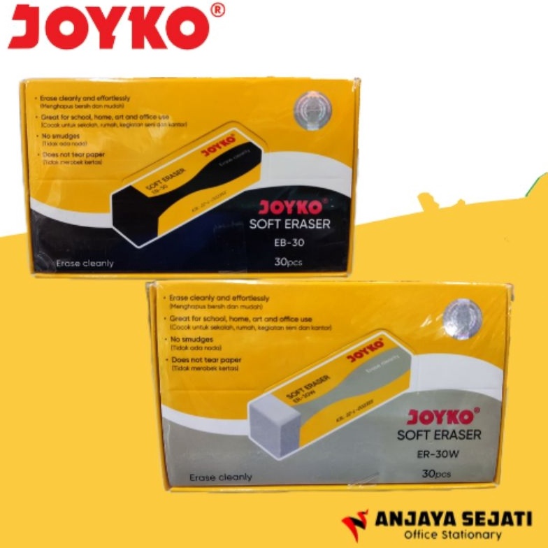 

KODE K6Z4 Eraser Penghapus Joyko 3 Perpack isi 3pcs