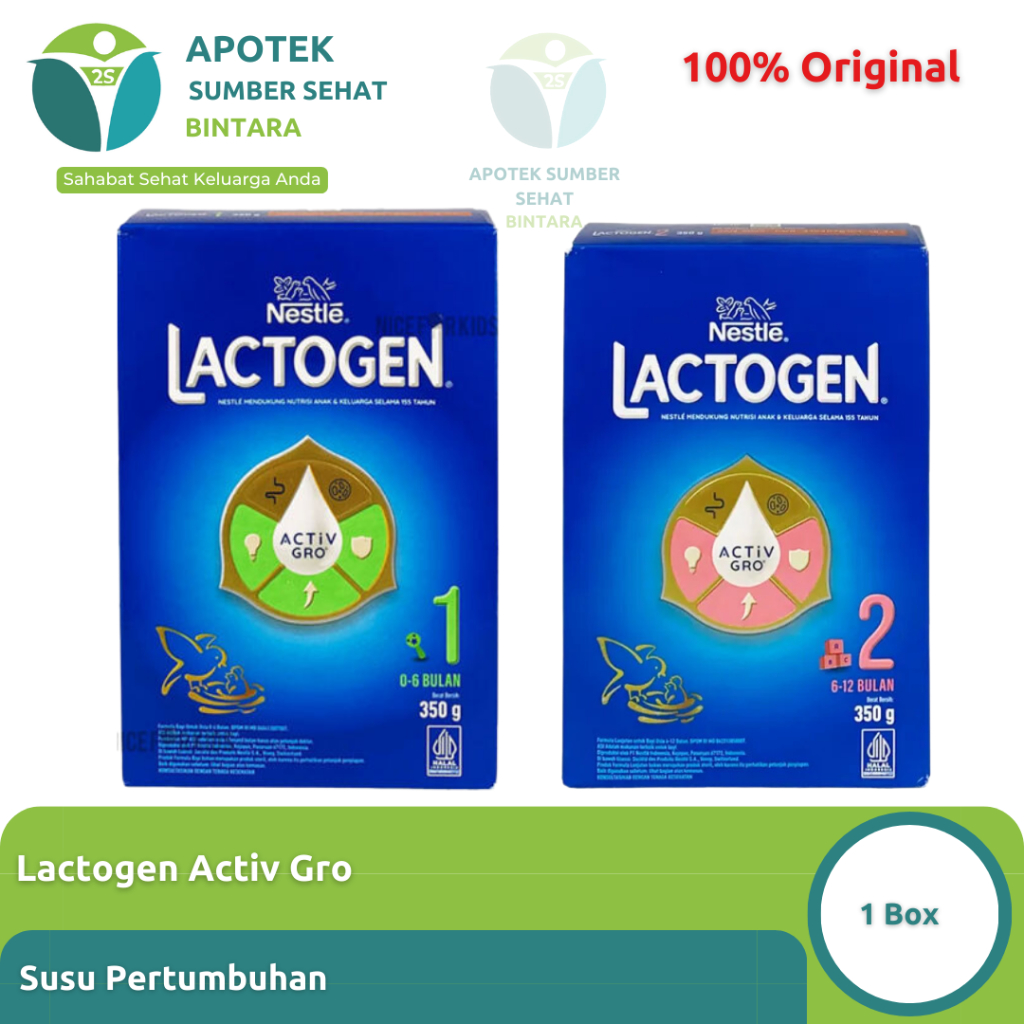 Lactogen Activ Grow 0-6 Bulan | 6-12 Bulan