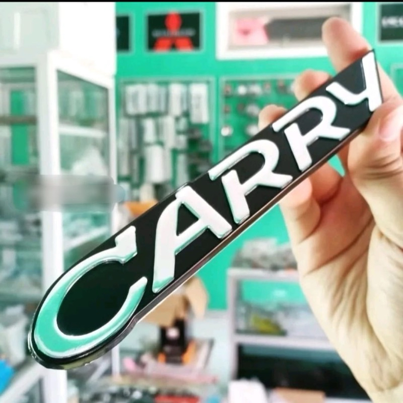 Emblem logo CARRY ADIPUTRO suzuki ukuran original bagasi carry adi putro
