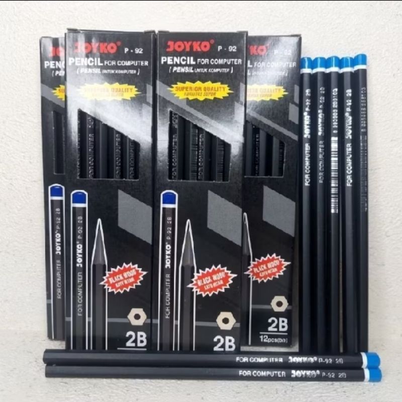 

JOYKO P92 PENSIL 2B HITAM/ perlusin