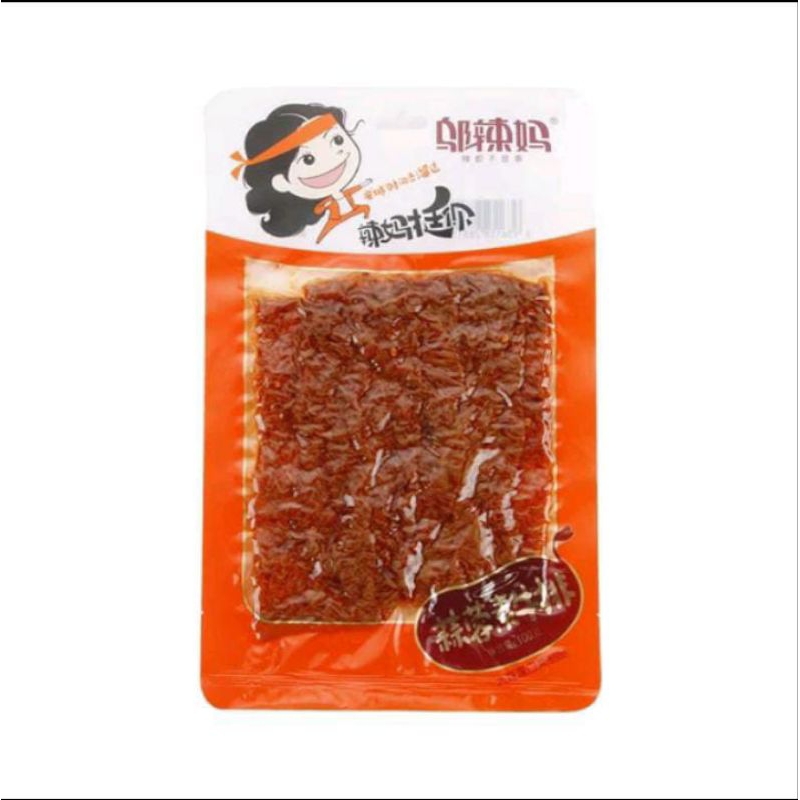 

[HALAL][100g]WULAMA Latiao/Cemilan Snack VIRAL/vegetarian/la latiao/LATIAO/Snack latiao