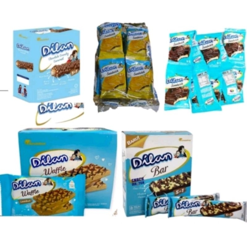 

Dilan chocolate crunchy caramel /Dilan Bar / Dilan Waffle wafer Box