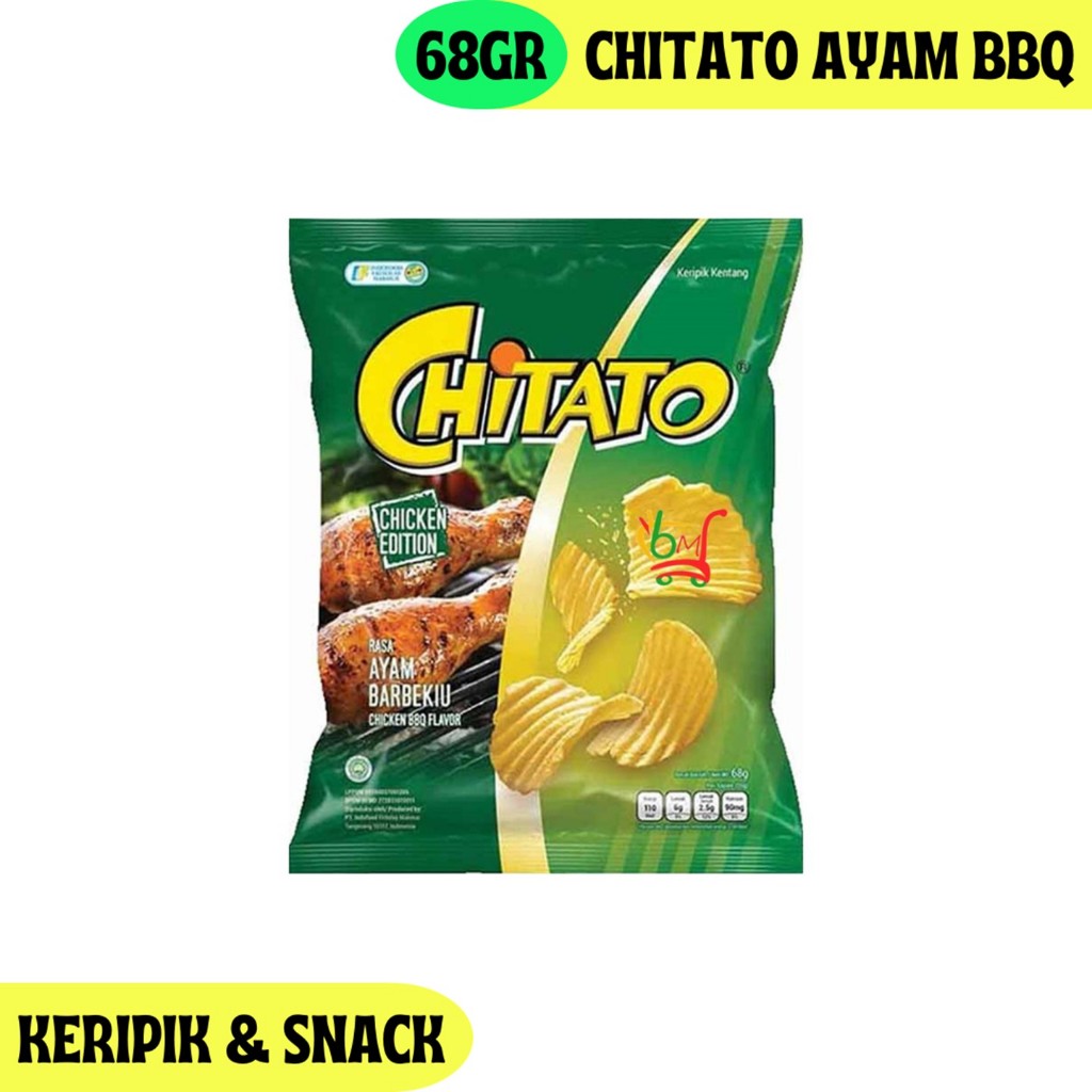 

Chitato Ayam BBQ Keripik Kentang Garing dan Lezat