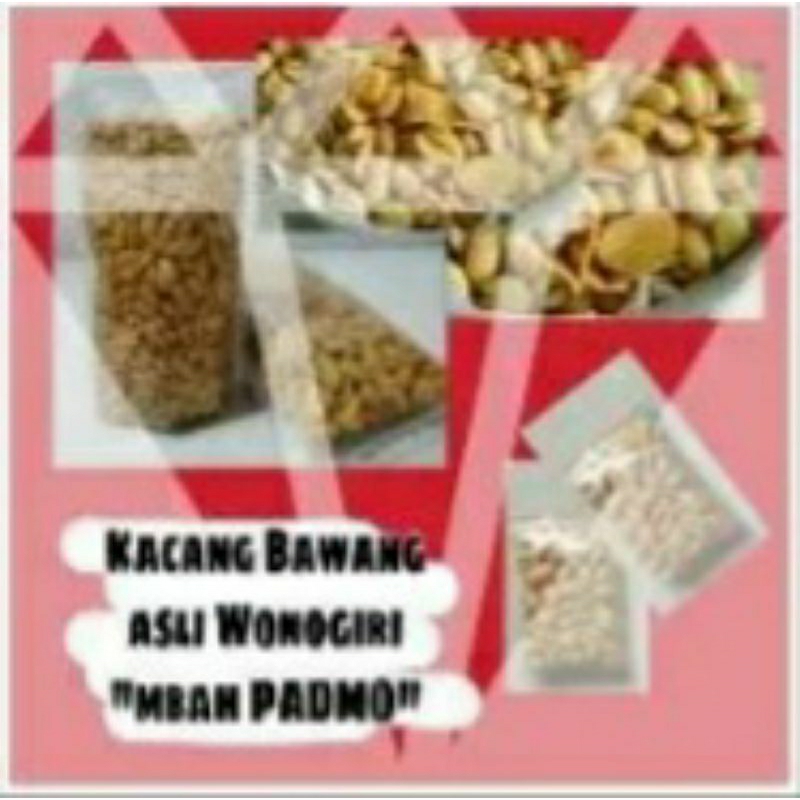 

Kacang Bawang Asli Wonogiri Renyah Gurih Mulltipack 1000an