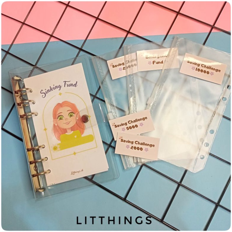 

KODE V8D3 A6 Paket Binder Hemat Menabung Binder Keuangan Sinking Fund