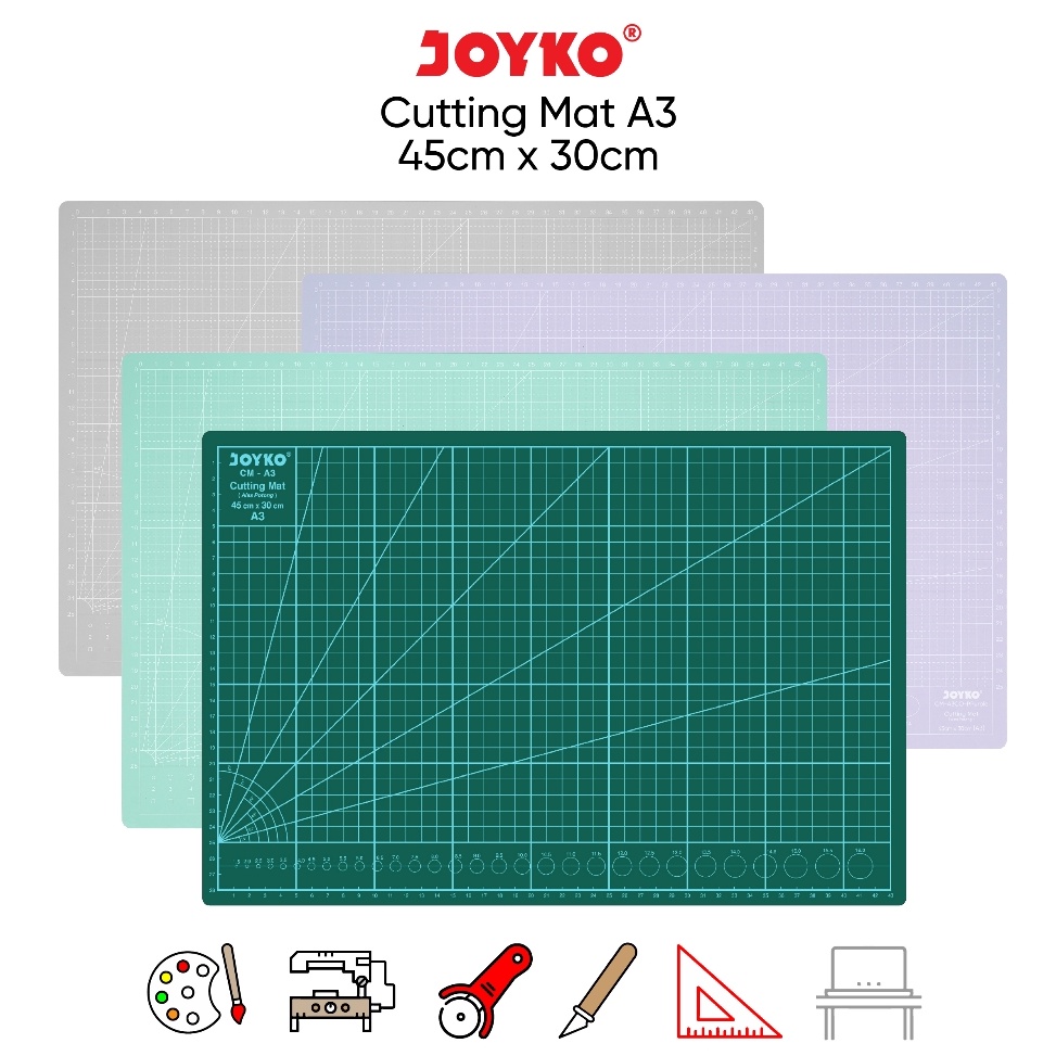 

KODE Y2P6 Cutting Mat Alas Potong Joyko CMA3