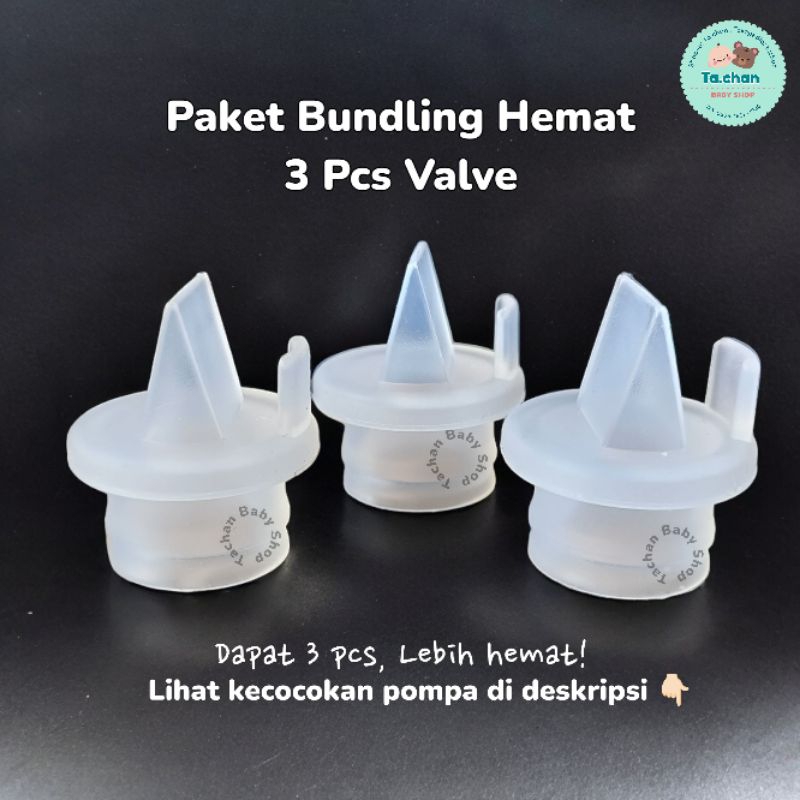 Paket Hemat Valve 3 Pcs Universal / Valve Sparepart Pompa ASI Manual dan Elektrik suku cadang pompa 