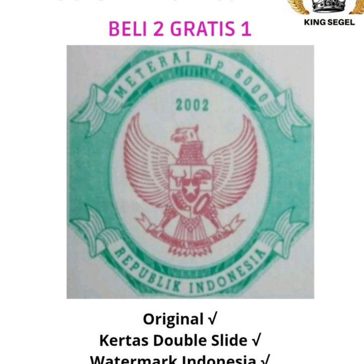 

Murah KES SEGEL TAHUN 22 DOUBLE SLIDE ASLI BELI 2 GRATIS 1