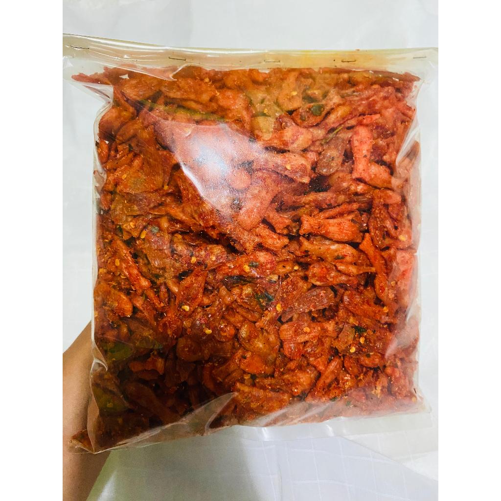 

seblak kerupuk ikan pedas daun jeruk bumbu melimpah/kerupuk ikan original daun jeruk kemasan 500gr 250gr 100gr