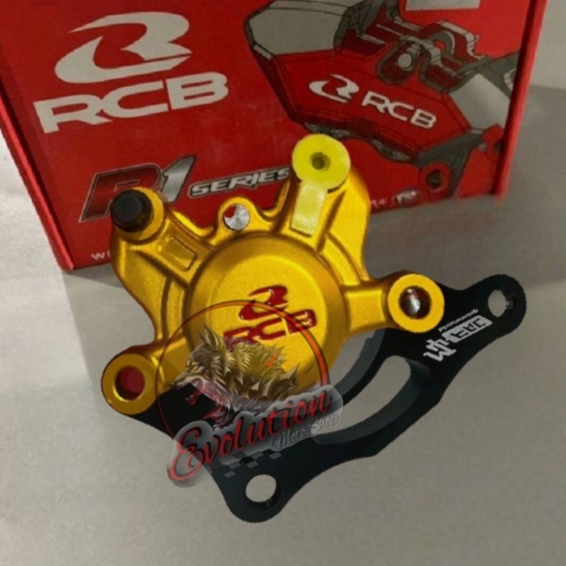 Kaliper 2 piston RCB MIO - XEON - SOUL - M3 - J kaliper 2 piston + breket
