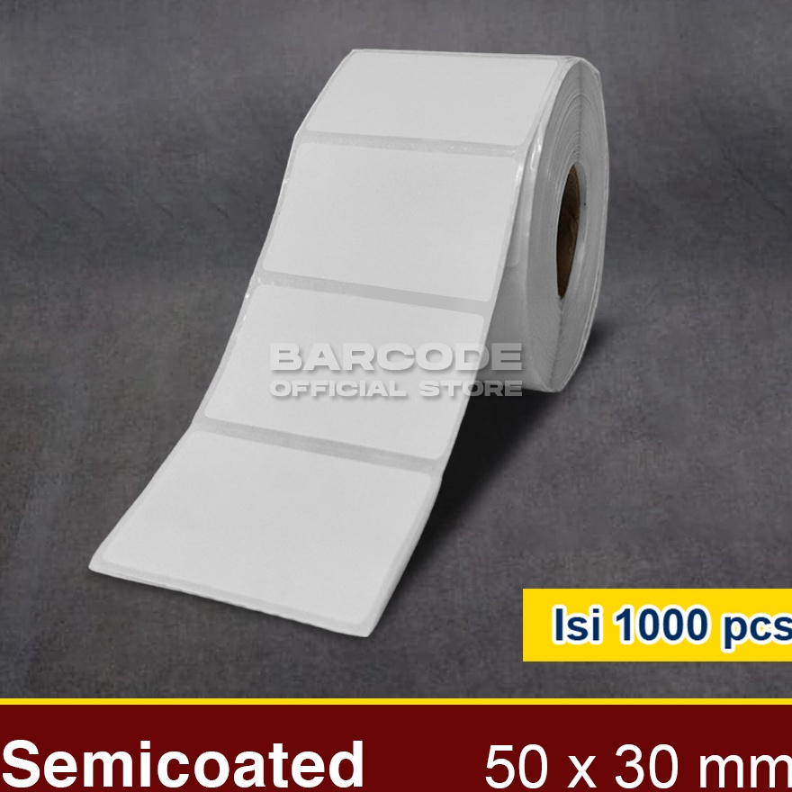 

Hemat Semicoated 5 x 3 mm 5x3mm 5x3 Kes Sticker Label Barcode 1