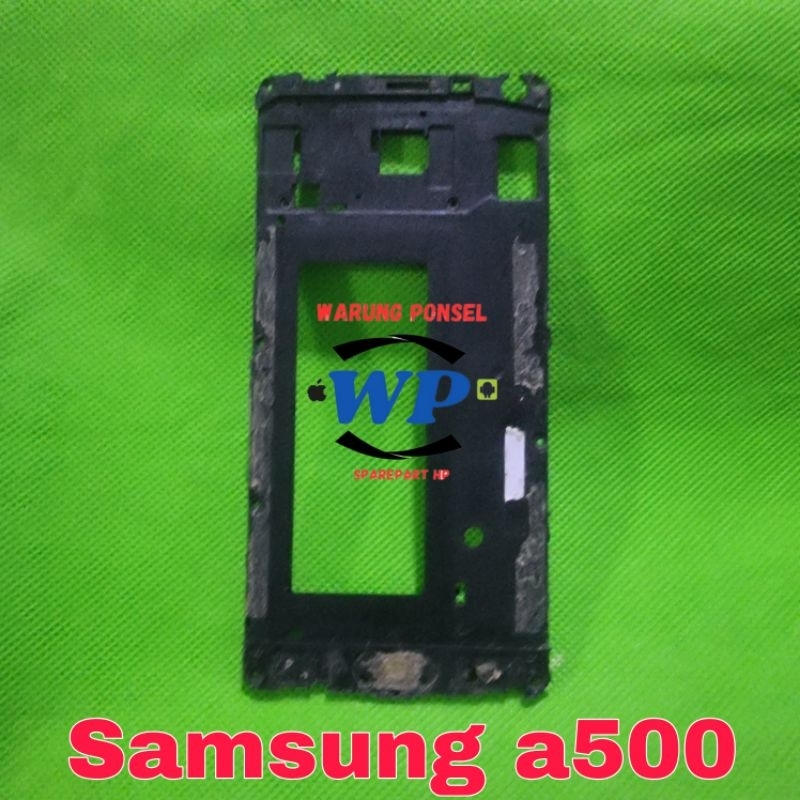 FRAME LCD DUDUKAN LCD SAMSUNG A500 A5 2015 ORI COPOTAN NORMAL