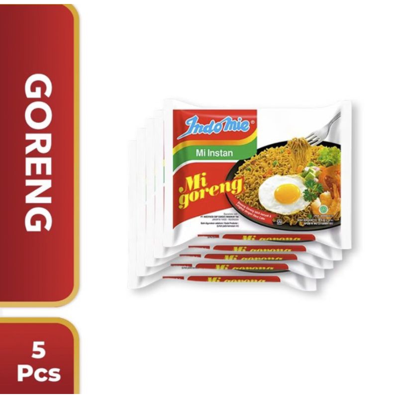 

Indomie Goreng (5 Pcs)