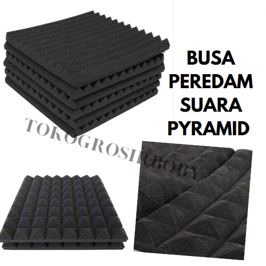 SERENTAK Busa Telur Peredam Suara Soundproof Foam 6 PCS