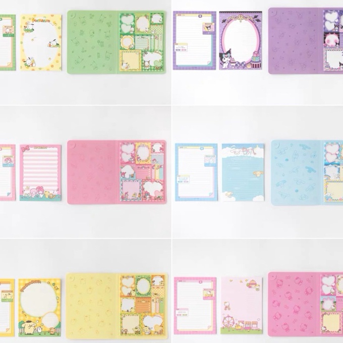 

HJ6 kawaii sanrio sticky note memo tempelan memo sticker catatan