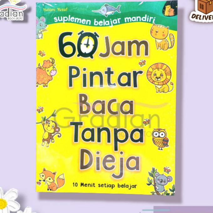 Promo BUKU BELAJAR MEMBACA ANAK TK  PAUD  6 JAM PINTAR BACA TANPA DIEJA  SUPLEMEN BELAJAR MANDIRI