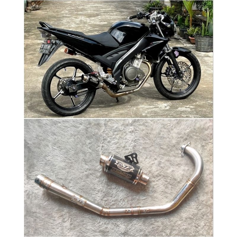 Knalpot Original Gjz Racing Exhaust Vixion Old Vixion New Nvl Nva Vixion All New Roadrace Komorod