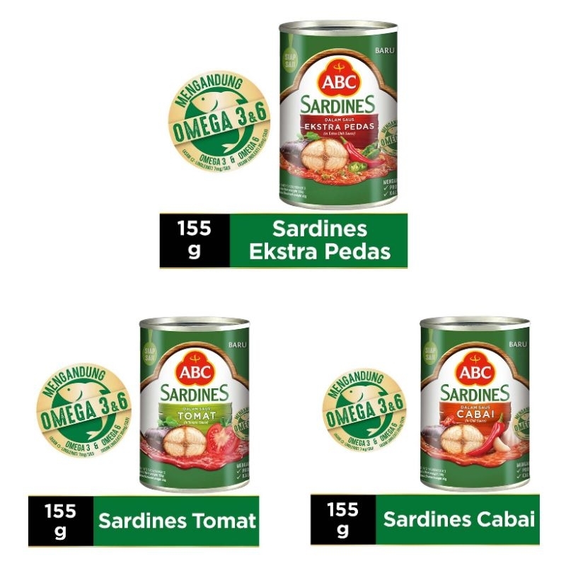 

ABC SARDINES SARDEN 155GR